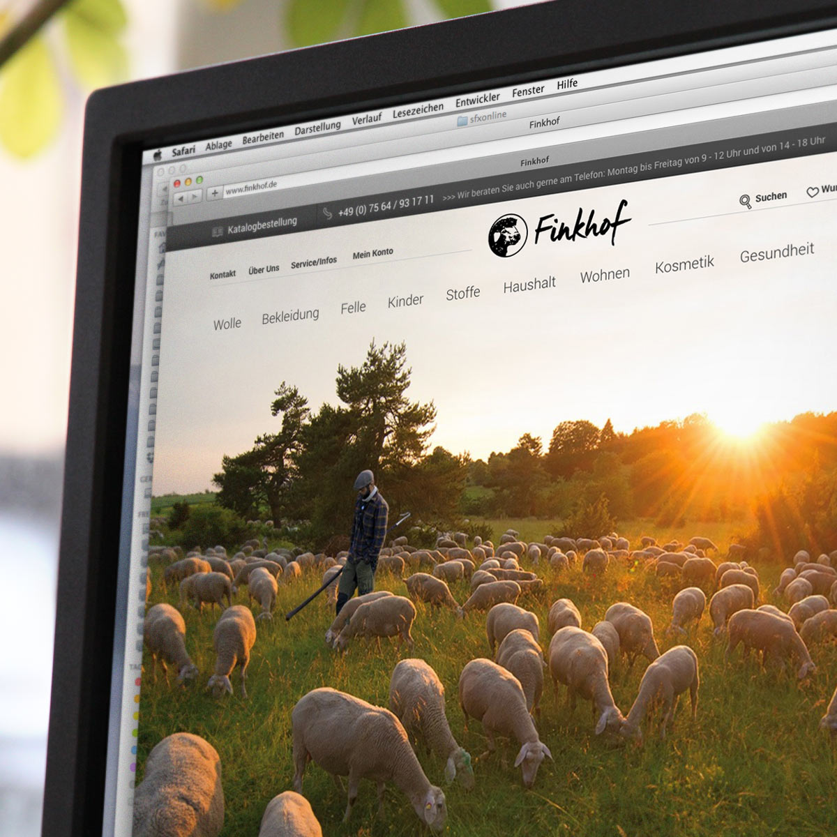 Finkhof Relaunch – Referenzen Übersicht